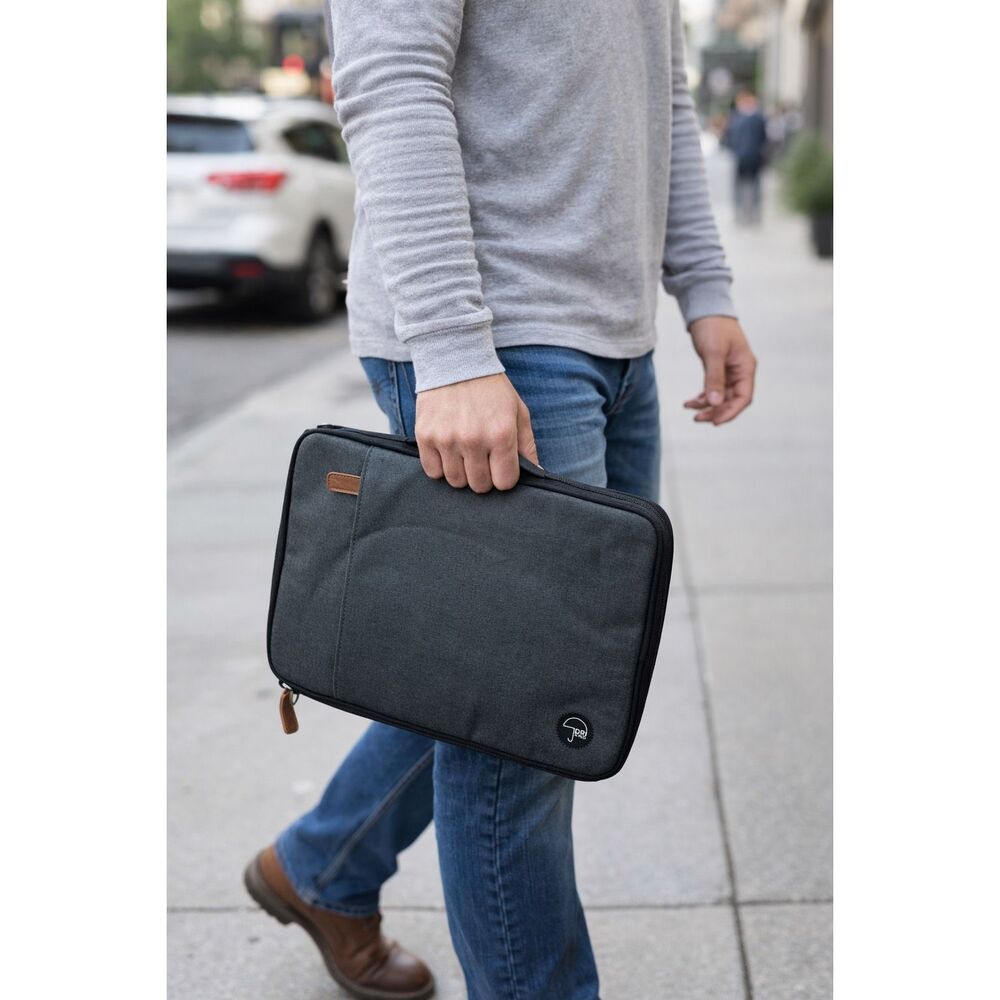 Jdri XPKG iPad Case Protective Tablet Cover Sleeve Gray Black Marblel